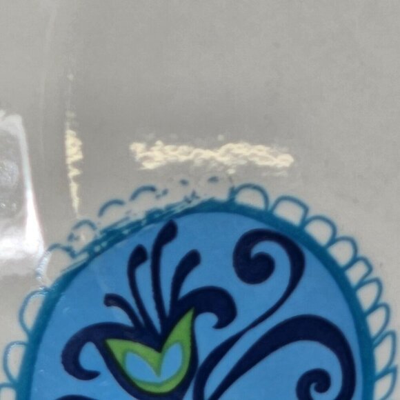 Royal Norfolk Blue Paisley Blue Green White Dinner Plate China Lot Of 2 Vintage - Picture 5 of 10